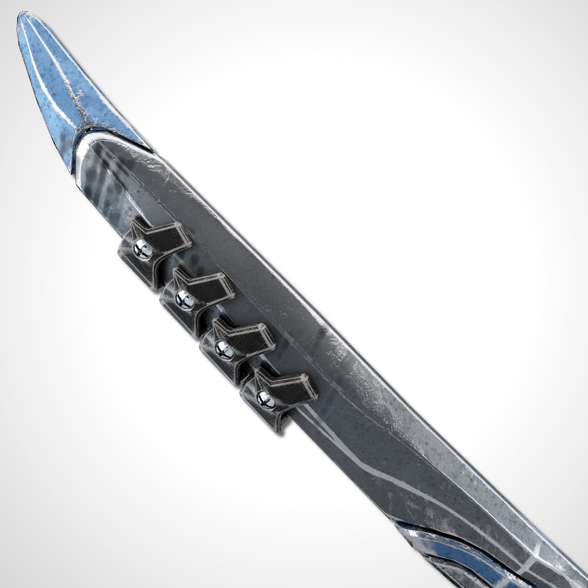 Sci-fi Swords Pack 2 Low-poly 3D model_12