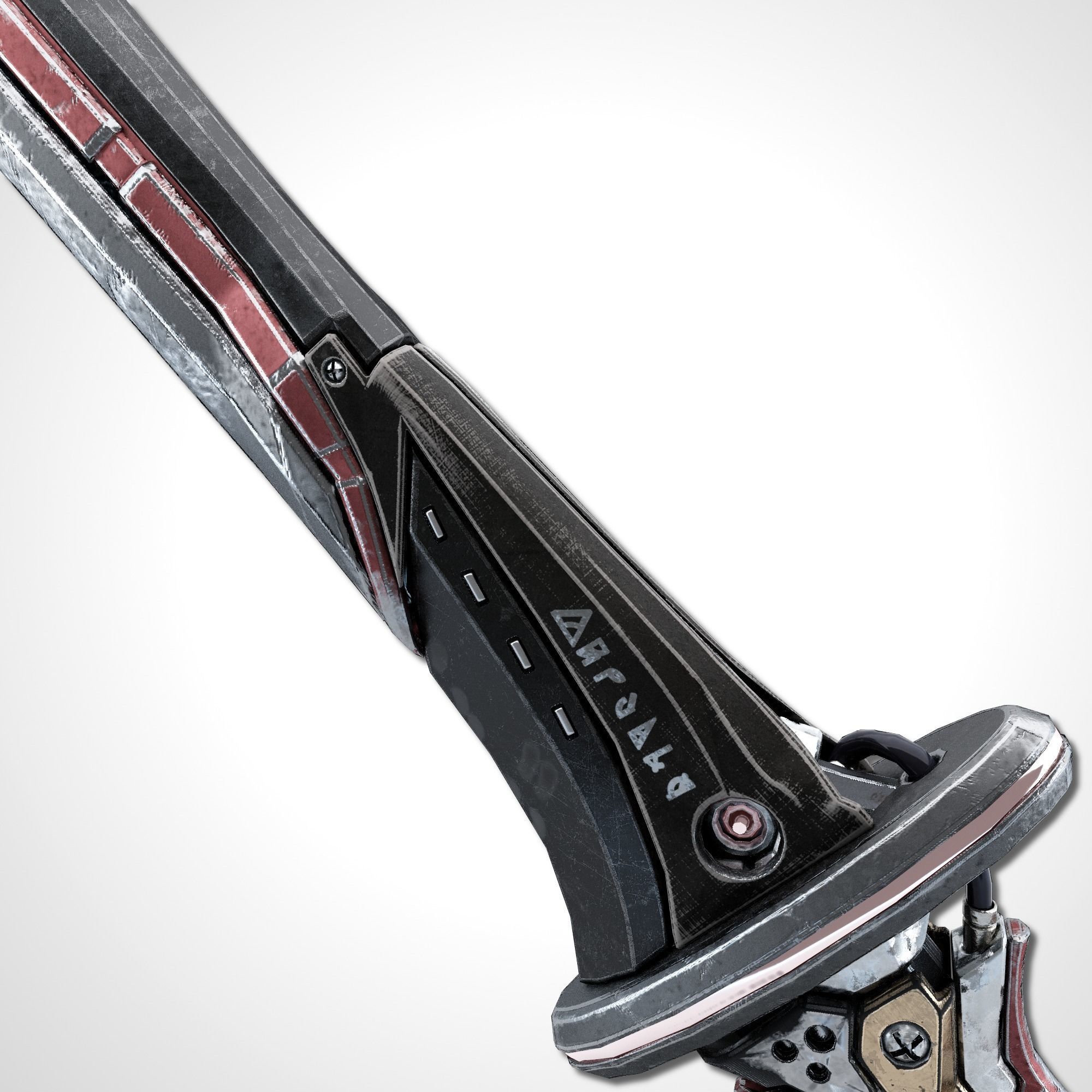 Sci-fi Swords Pack 2 Low-poly 3D model_10