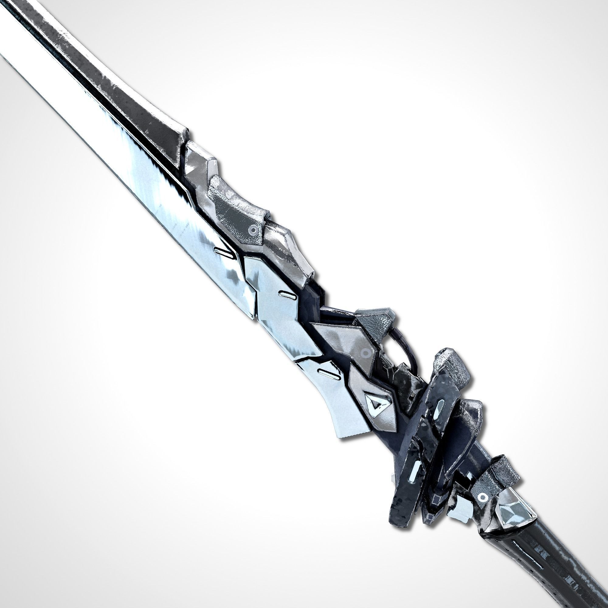 Sci-fi Swords Pack 2 Low-poly 3D model_9