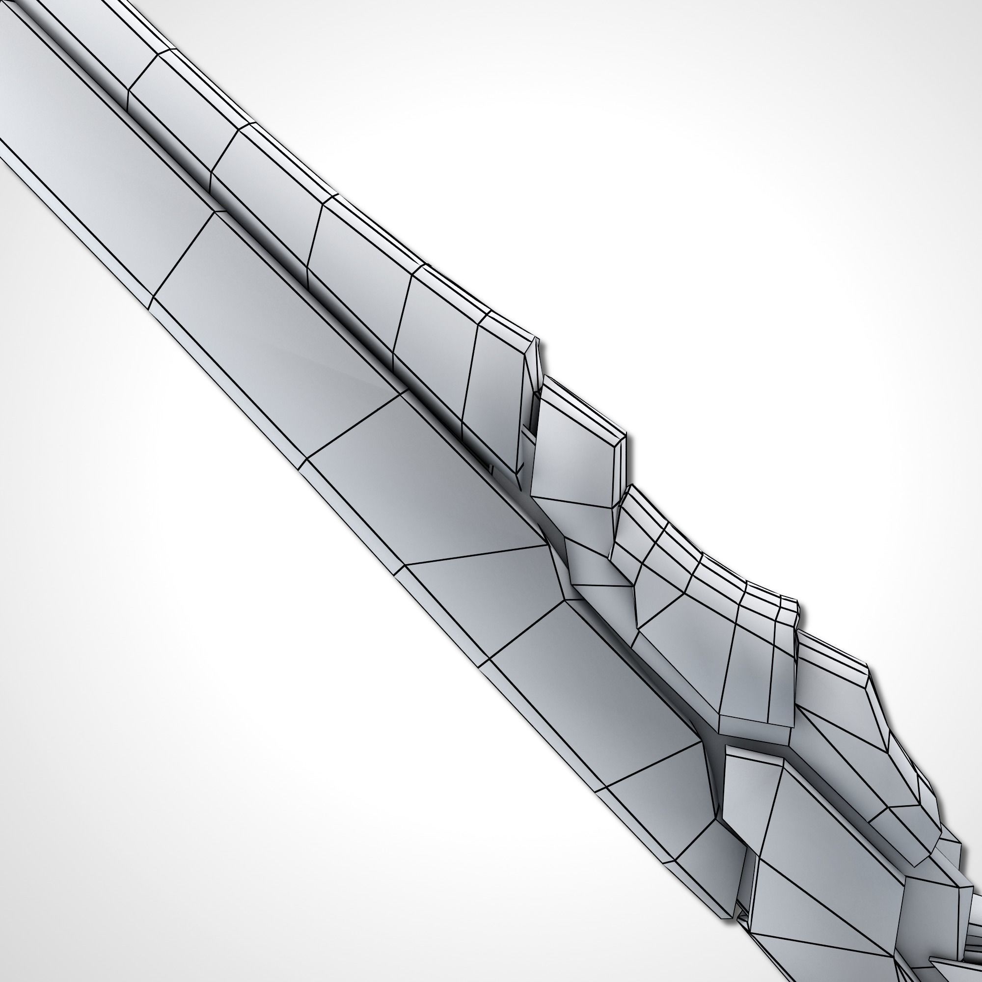 Sci-fi Swords Pack 2 Low-poly 3D model_49