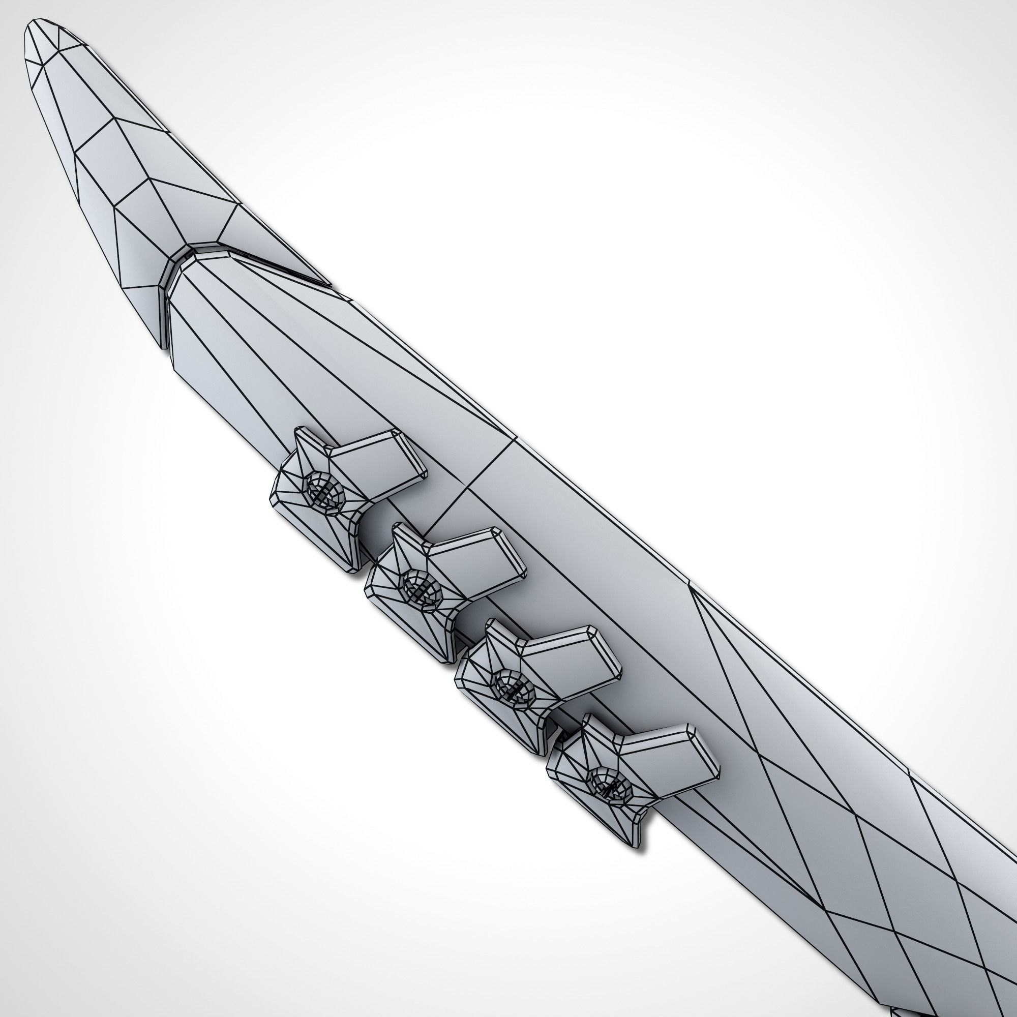 Sci-fi Swords Pack 2 Low-poly 3D model_50