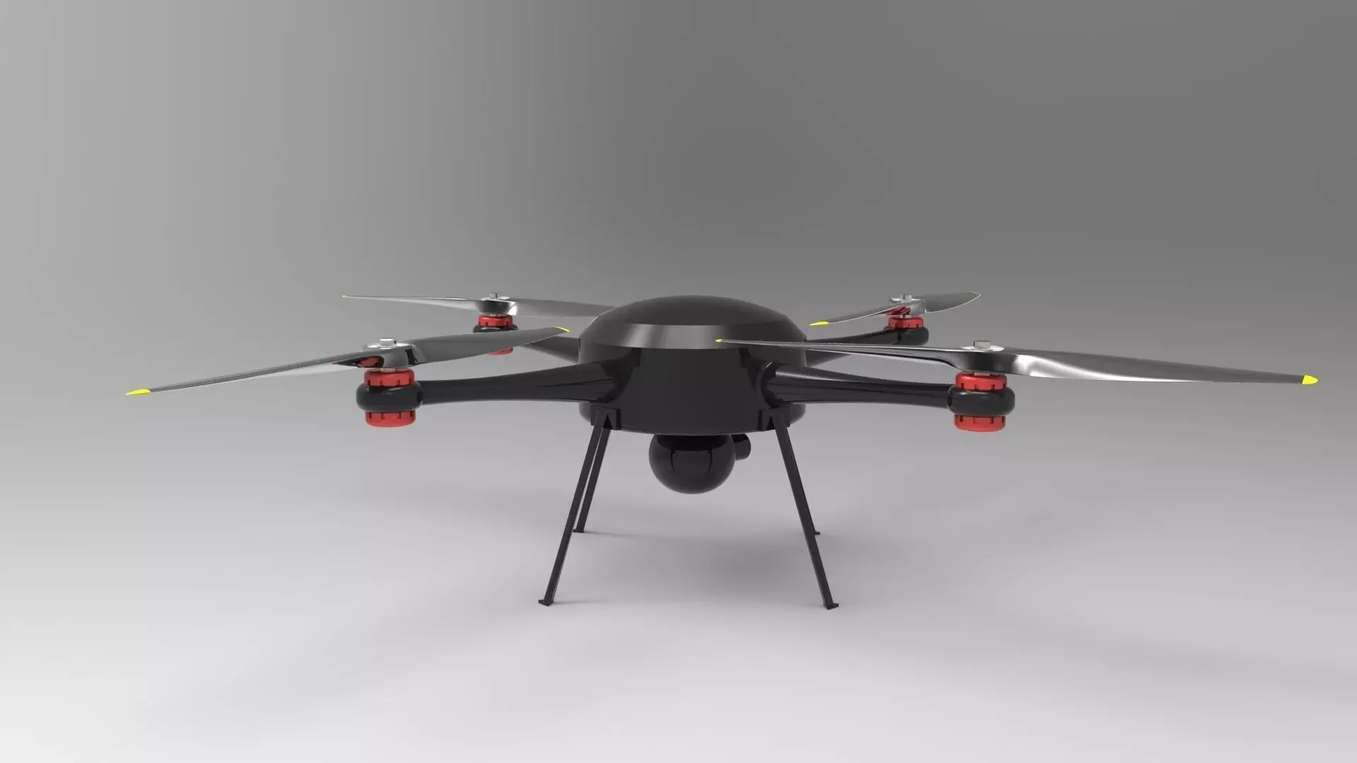 Unmanned Aerial Vehicle Free 3D model_0