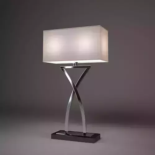  Chelsom Polished Chrome Suite Table Lamp Large