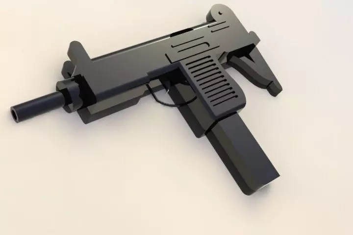UZI GUN Free 3D model