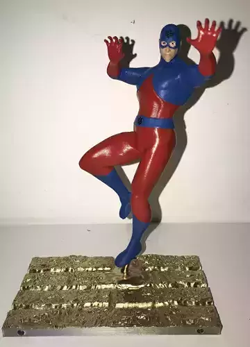 The Atom comics 3d print 20cm