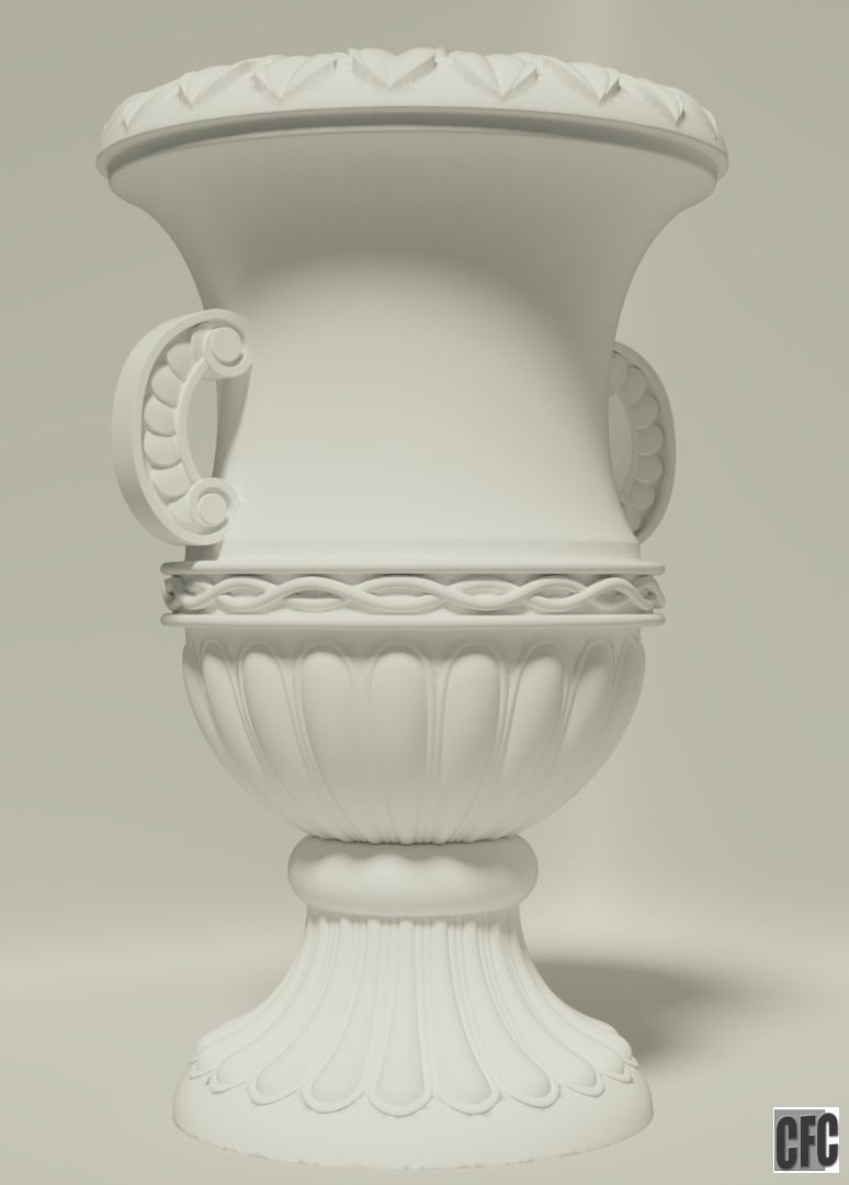 WoodCarving detail - 3d model for CNC - WCCFC0S 3D model_5