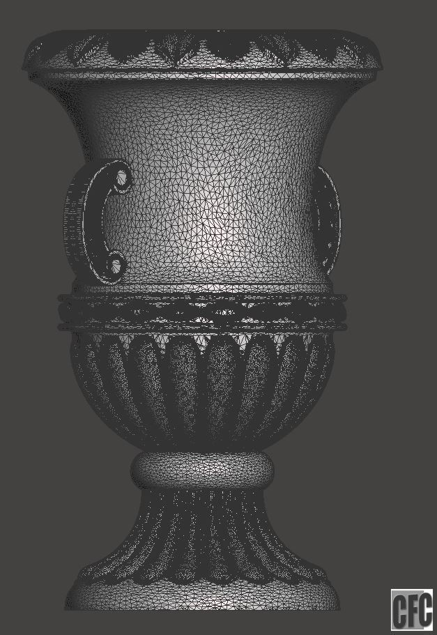 WoodCarving detail - 3d model for CNC - WCCFC0S 3D model_10