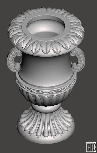 WoodCarving detail - 3d model for CNC - WCCFC0S 3D model
