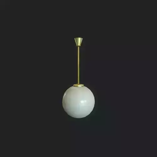 Old Ball Lamp