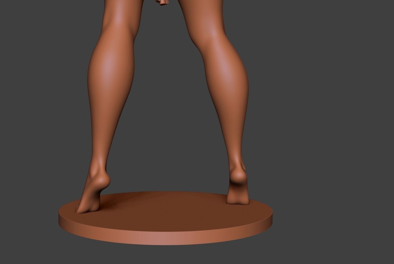 Woman Gun 3D print model_11