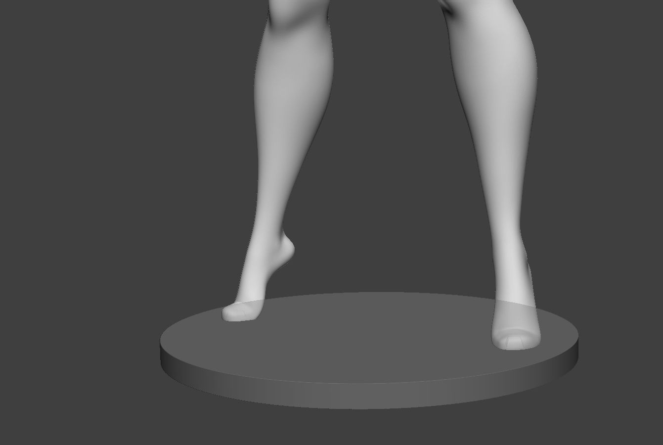 Woman Gun 3D print model_22