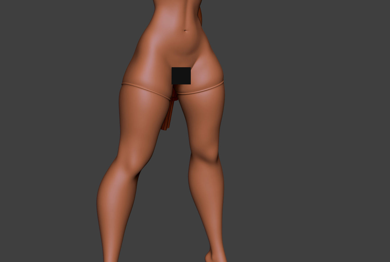 Woman Gun 3D print model_7