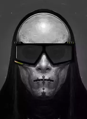 Sunglasses shield 3D model