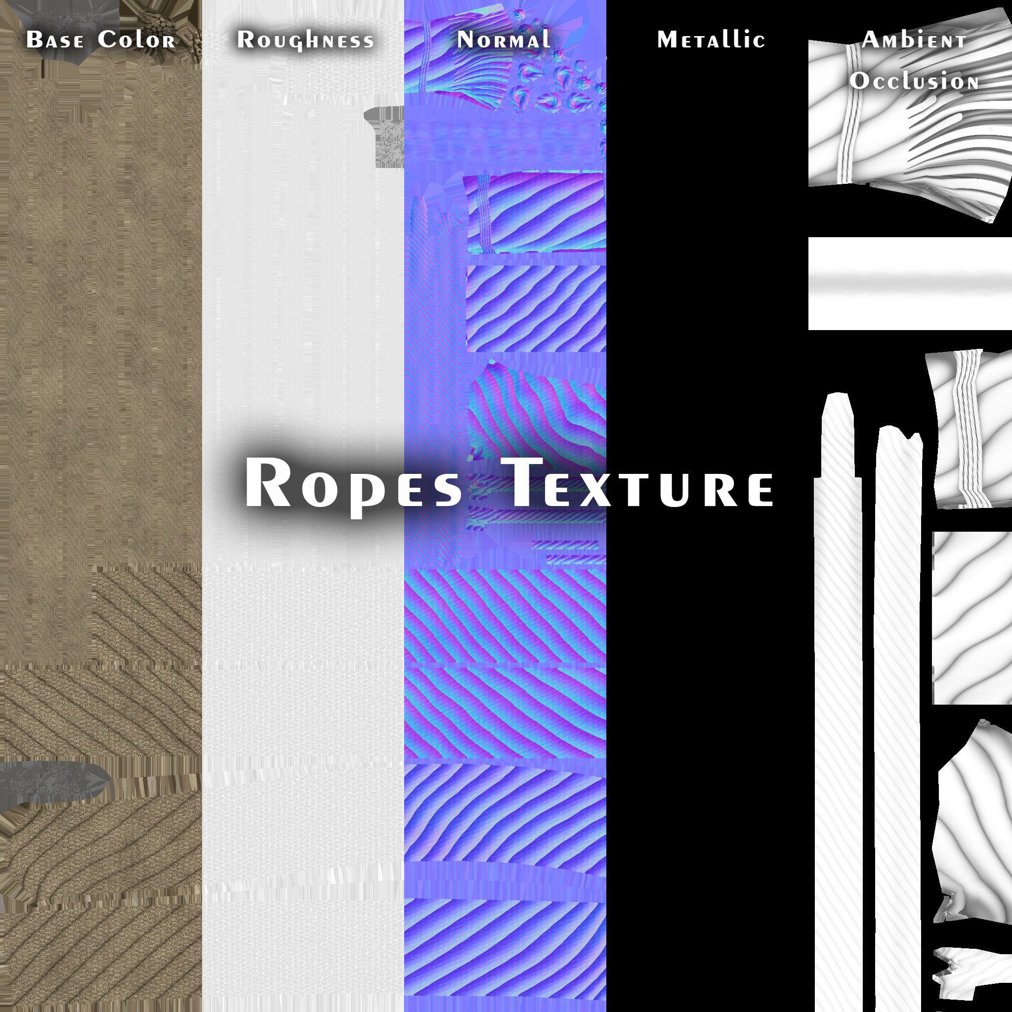 Ship cannon Low-poly 3D model_16