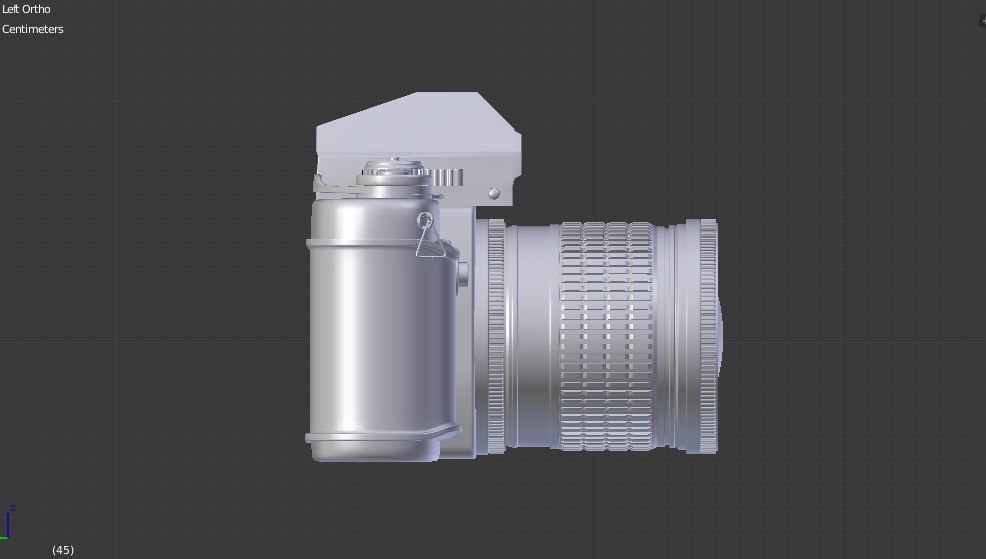 Nikon F3 3D model_8