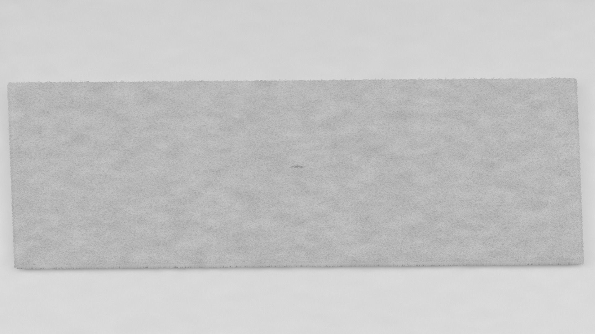 Carpet piece of paper Low-poly 3D model_3