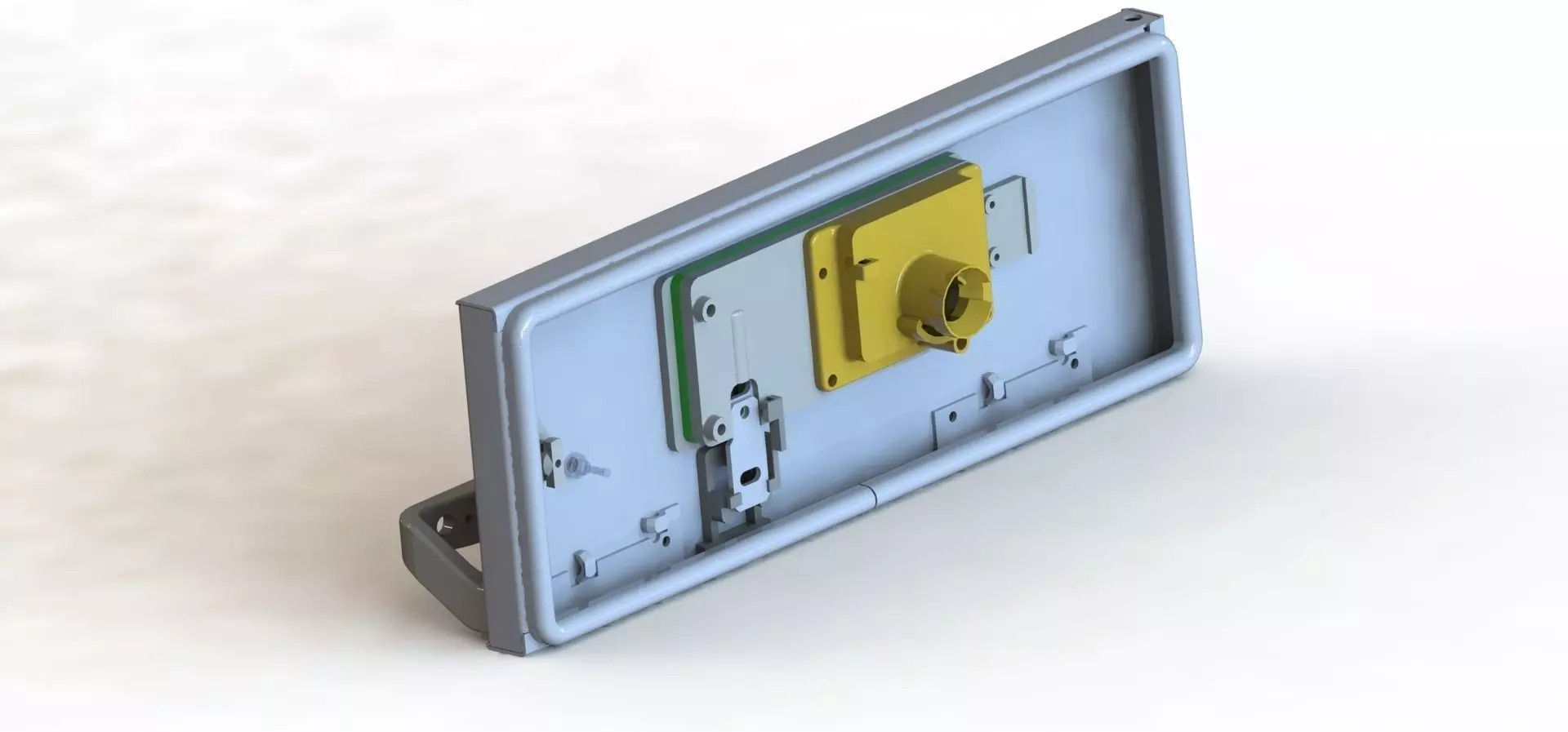 SS BKT 6E-48E Door 3D model_0