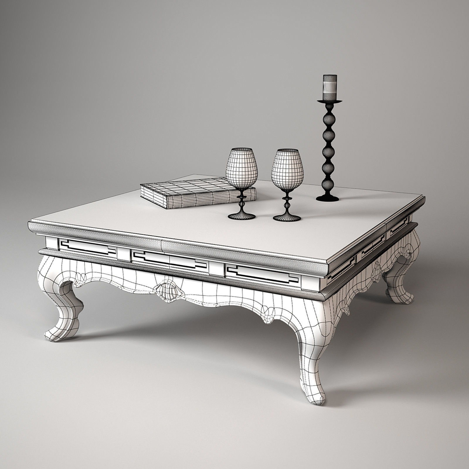 China Journal Table 3D model_2