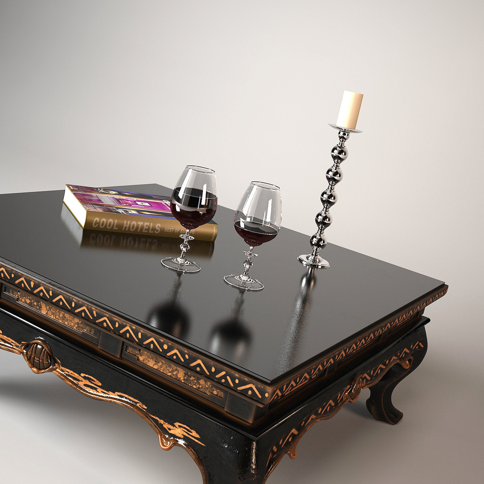 China Journal Table 3D model_1