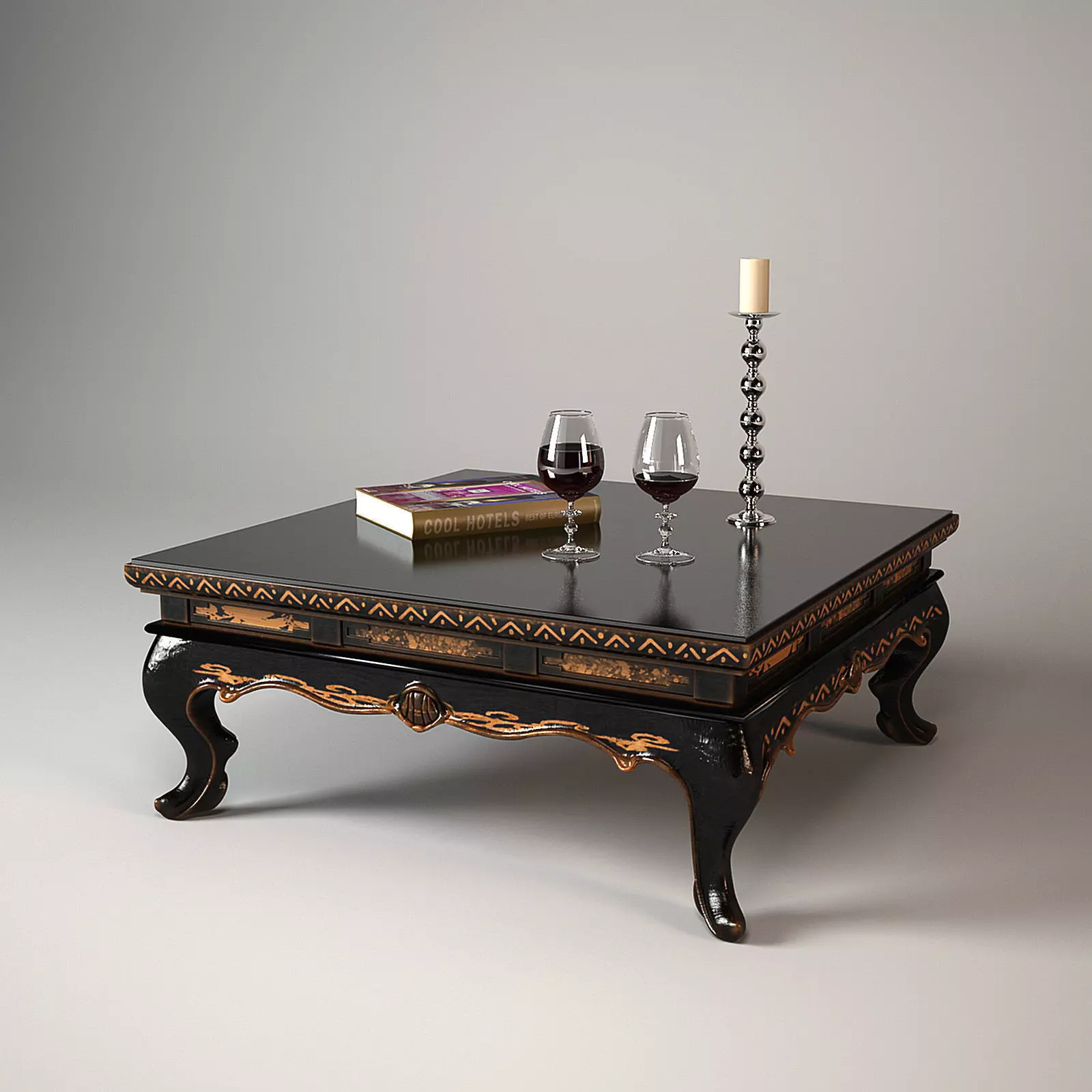 China Journal Table 3D model_0