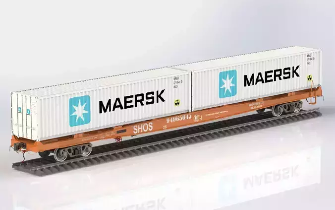 Fitting platform Model 13-7024 3D model
