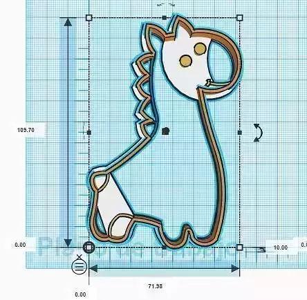 Giraffe Cooki Cutter