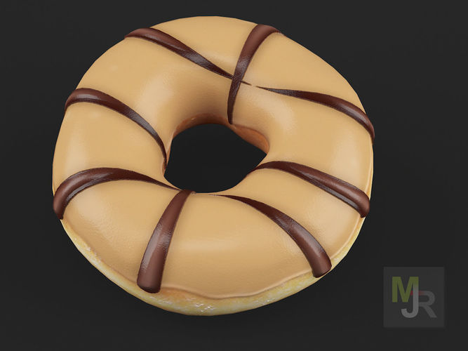 Donuts Pack 1 Low-poly 3D model 3