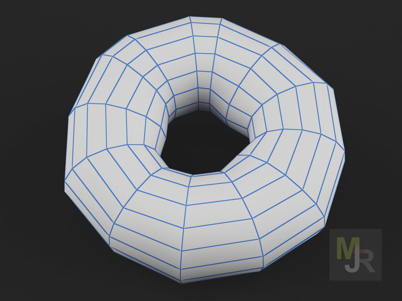 Donuts Pack 1 Low-poly 3D model_18