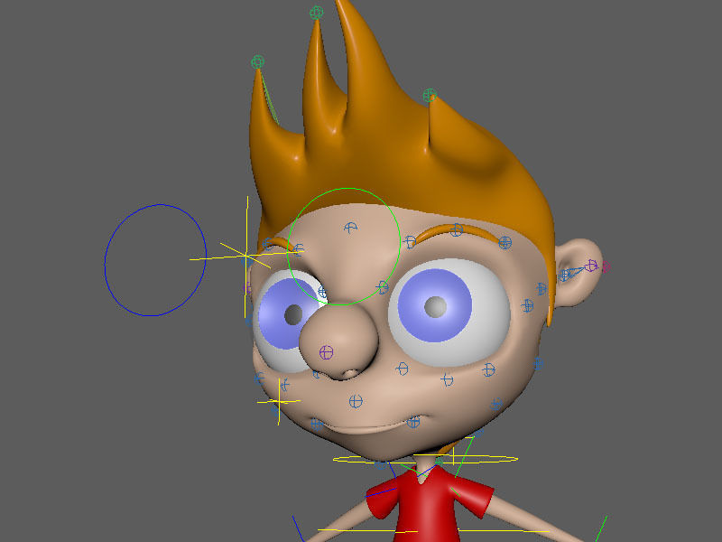 Rigged Character Low-poly 3D model_18