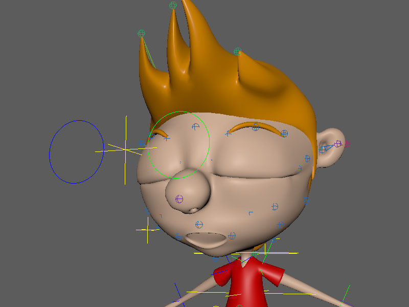 Rigged Character Low-poly 3D model_15