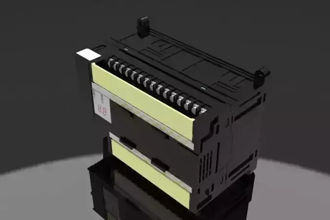 Omron PLC Free 3D model