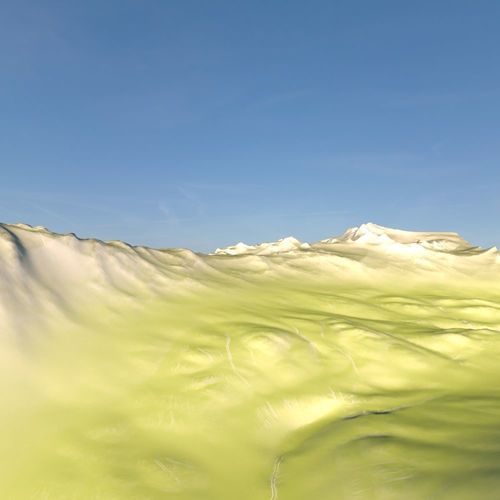 Landscape 07 Low-poly 3D model