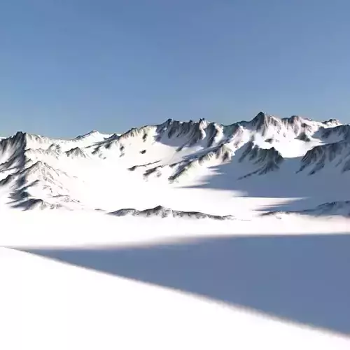Landscape 08 Low-poly 3D model
