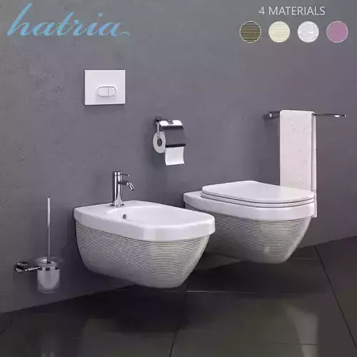 Toilet bowl and bidet HATRIA ABITO