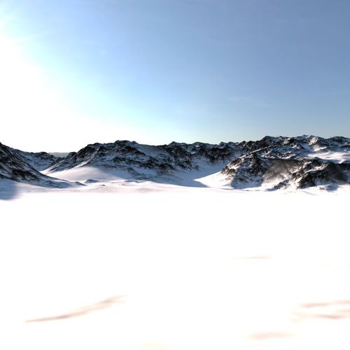 landscape 11 Low-poly 3D model