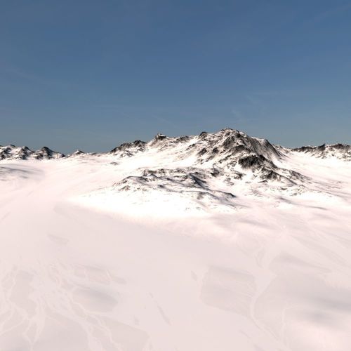 landscape 15 Low-poly 3D model