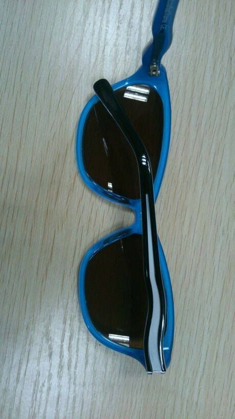 Sunglasses pair of with stripes Free 3D model_6