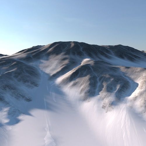 landscape 20 Low-poly 3D model