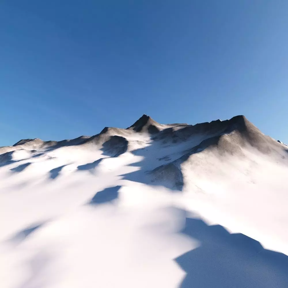 landscape 23 Low-poly 3D model
