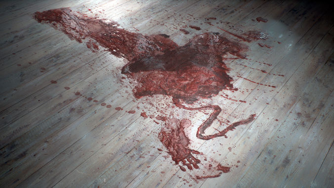 Blood-Trails blood splatter Texture