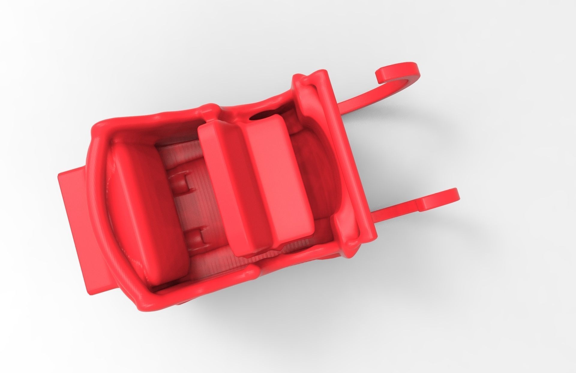 christmas sleigh 3D print model_6