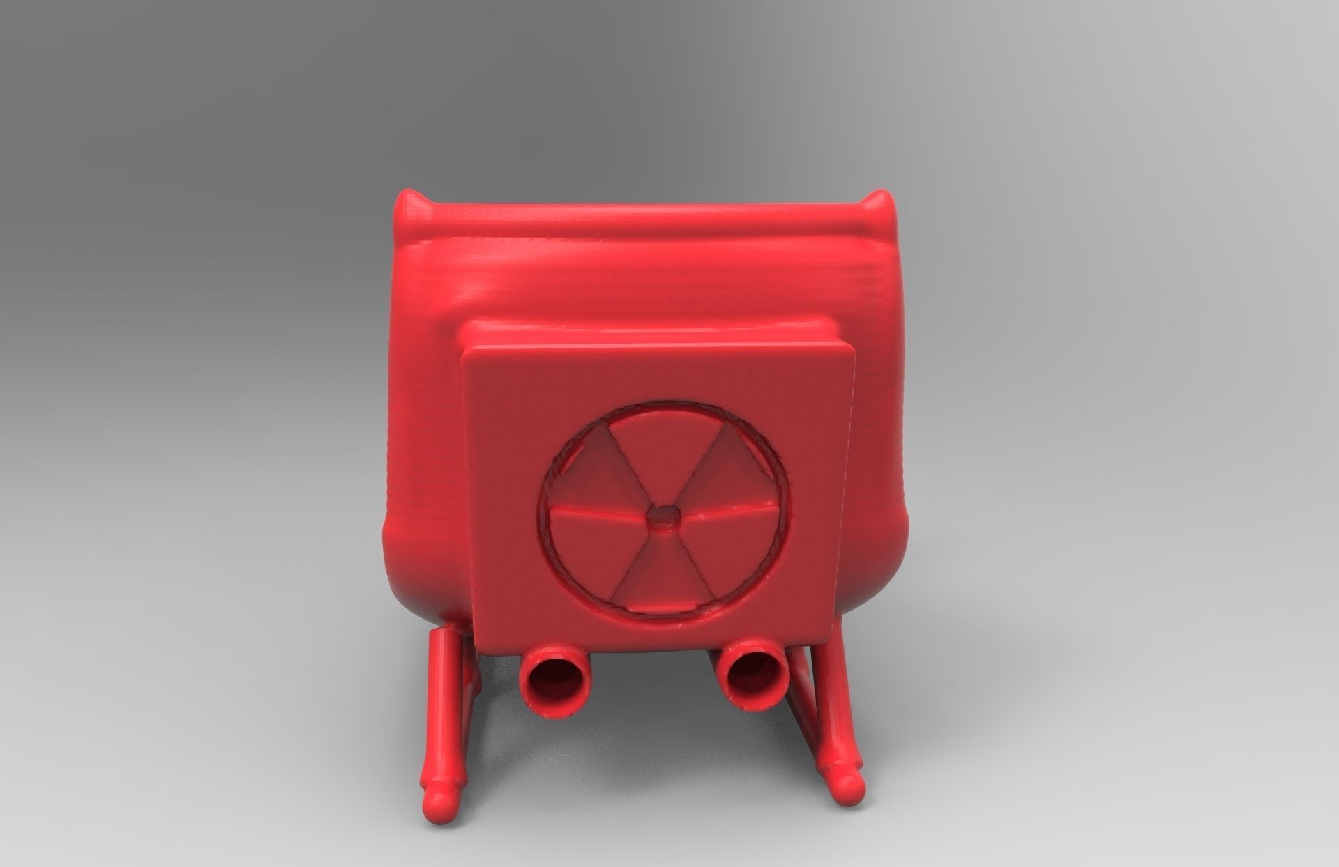 christmas sleigh 3D print model_2