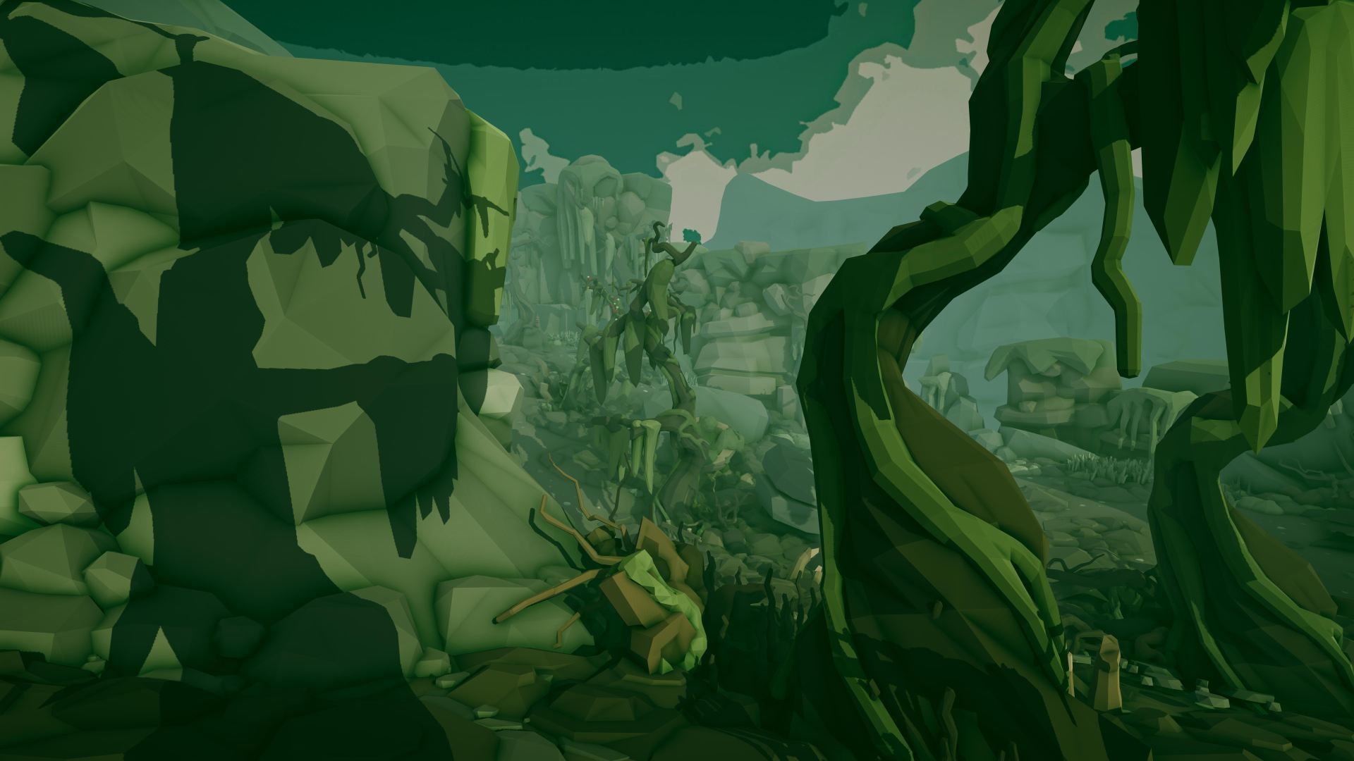 Stylized Swamp art game Unity asset pack  Low-poly 3D model_22