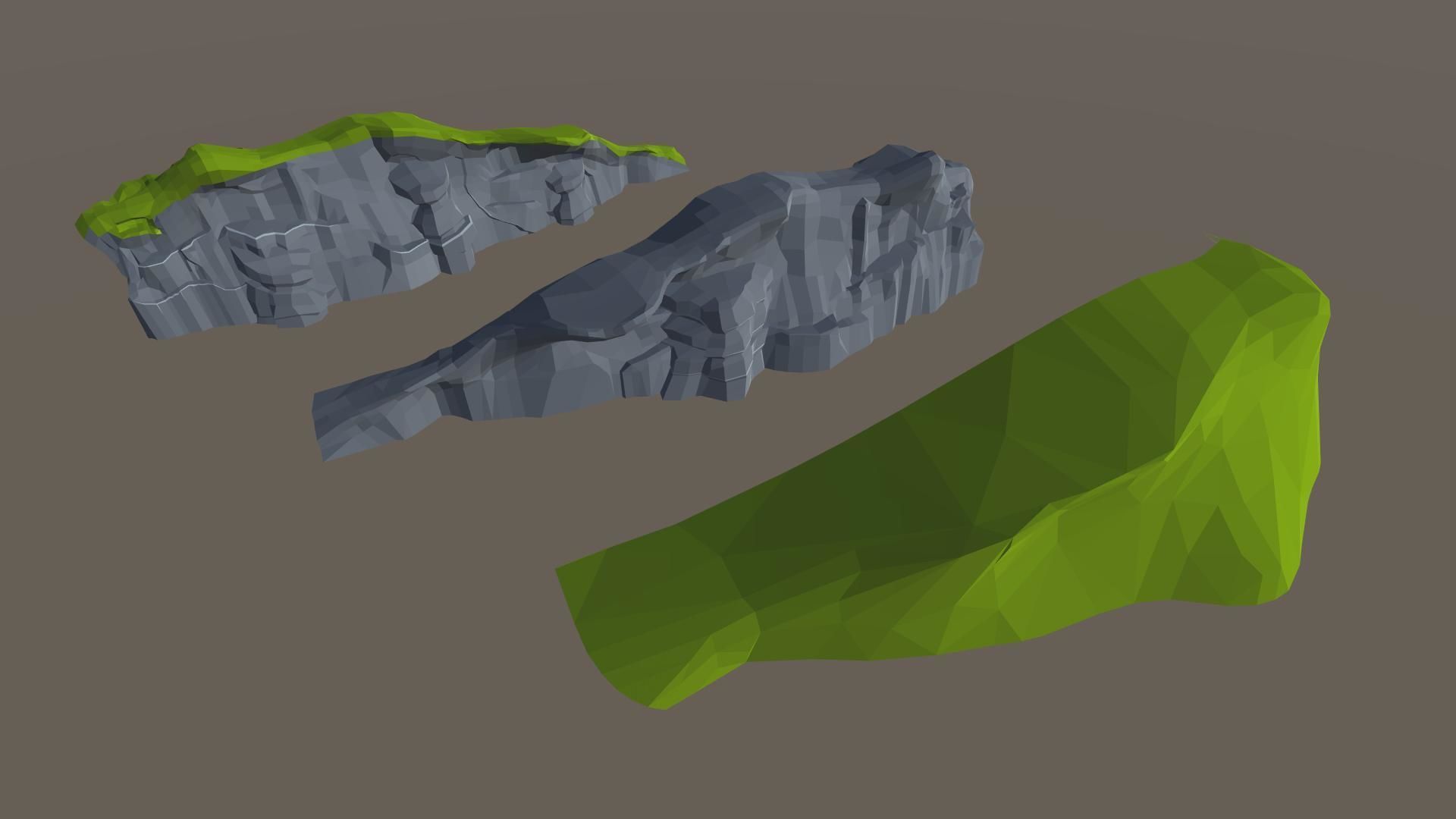 Stylized Swamp art game Unity asset pack  Low-poly 3D model_23