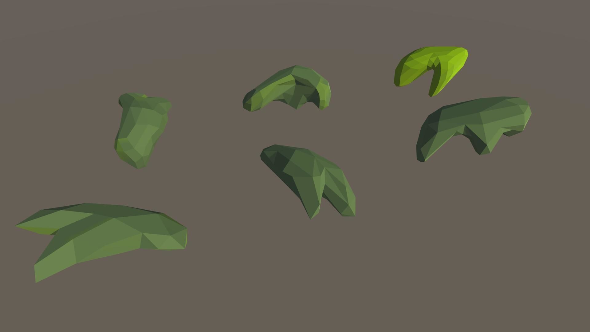 Stylized Swamp art game Unity asset pack  Low-poly 3D model_28