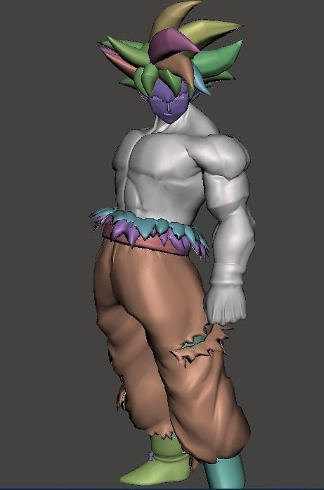 Goku Ultra Instinct - Dragon Ball Super 3D print model_2