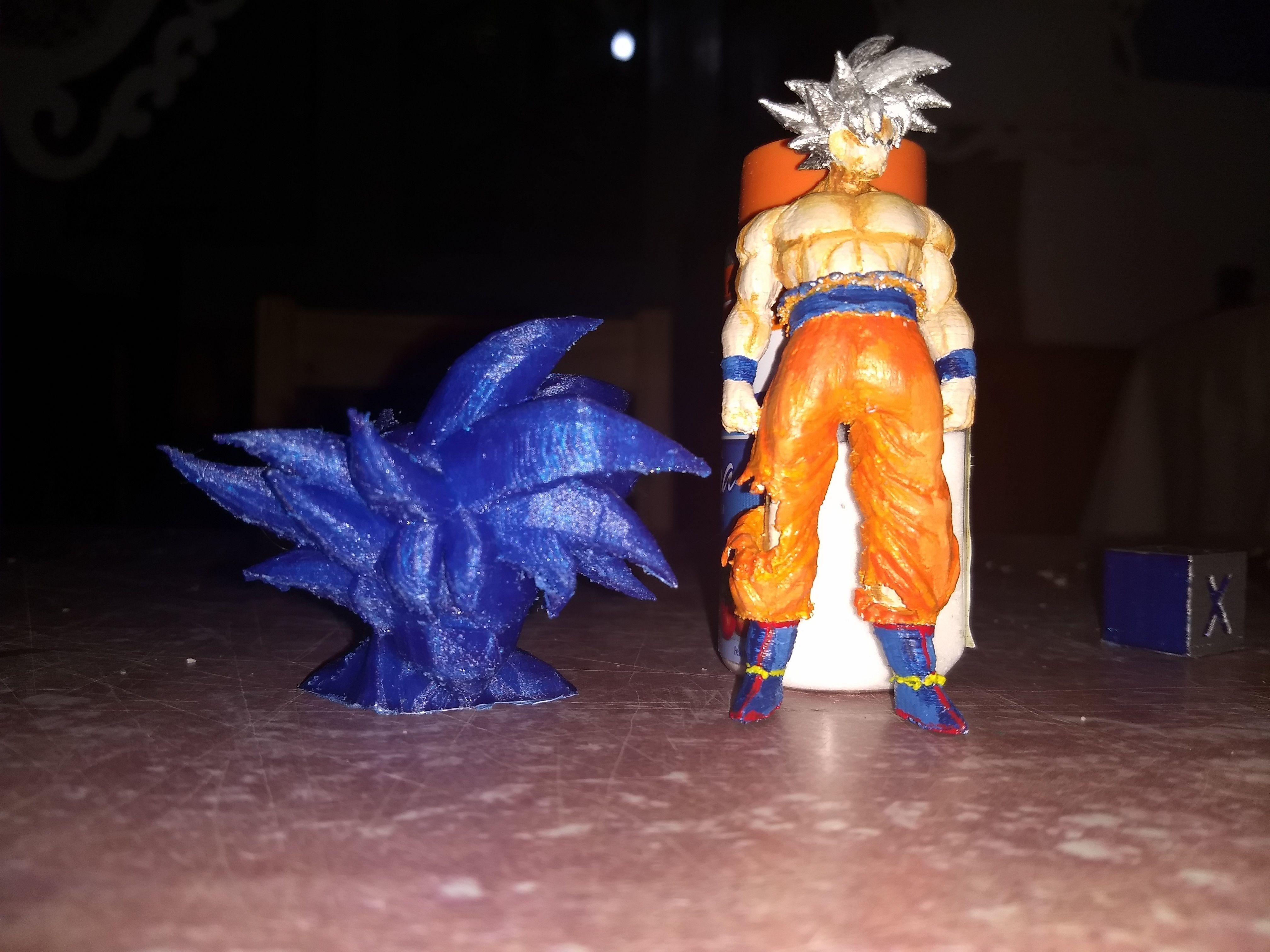 Goku Ultra Instinct - Dragon Ball Super 3D print model_7