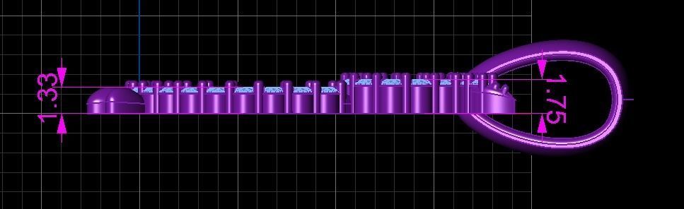 Pendant Owl 3D print model_3