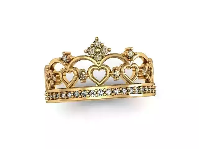 Rings crown packaging