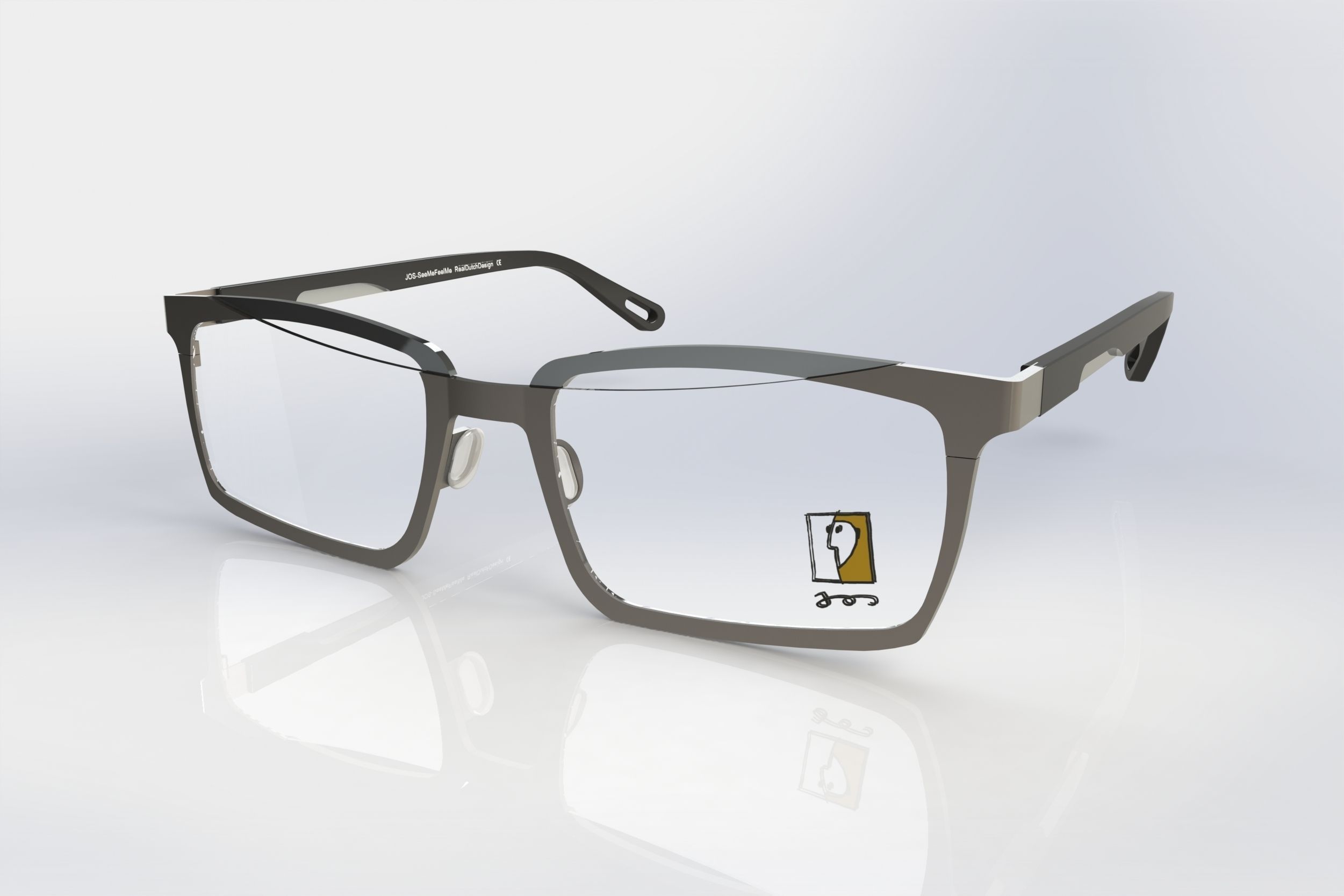 Optical frame 1 3D model_1